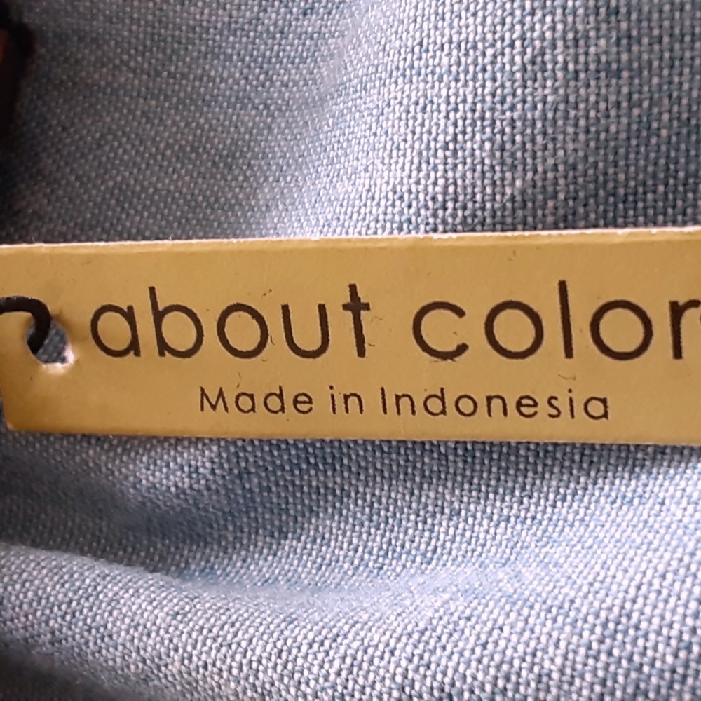 Beaded Belt with Tag For Waist or Hips Medium/ Large Earthy Colors - Picture 4 of 4